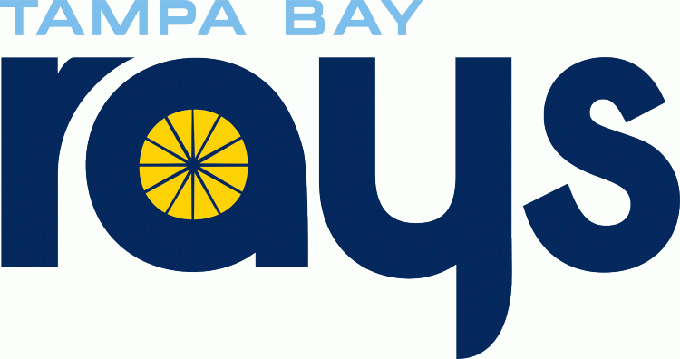 Tampa Bay Rays 2012-2018 Wordmark Logo iron on paper